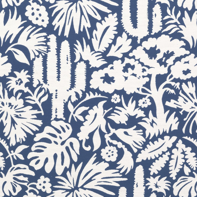 W74622 Thibaut Navy Fabric