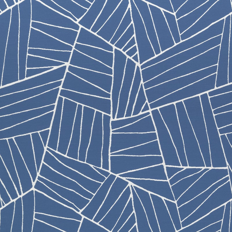 W74654 Thibaut Royal Blue Fabric