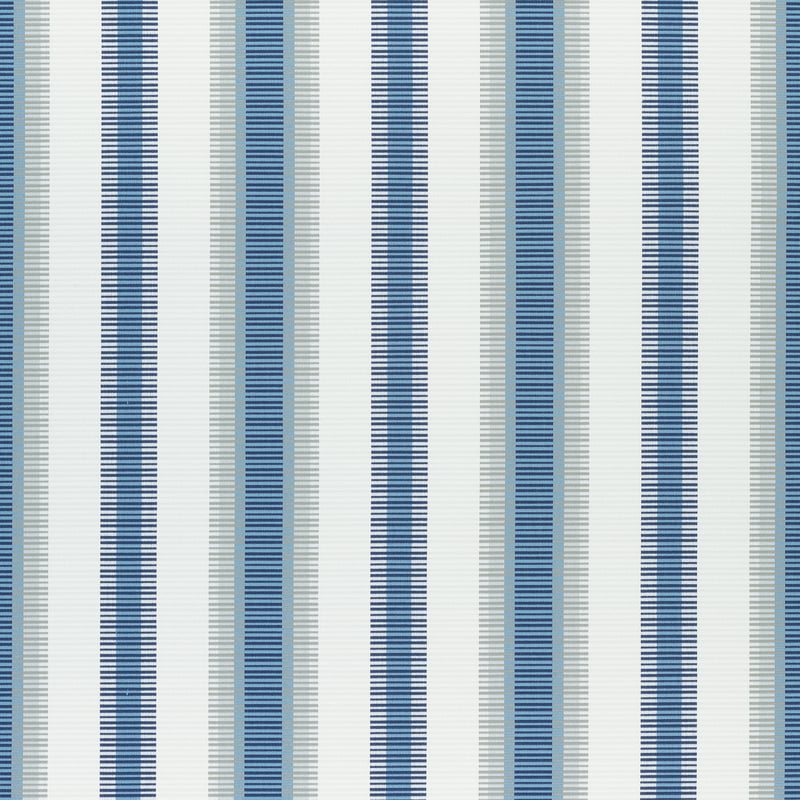 W74668 Thibaut Navy and Nickel Fabric