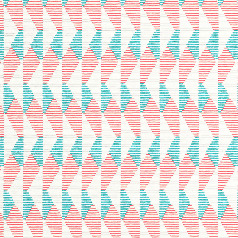 W81600 Thibaut Capri and Coral Fabric
