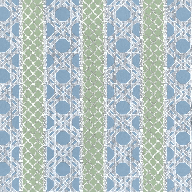 W81774 Thibaut Cornflower and Clover Fabric