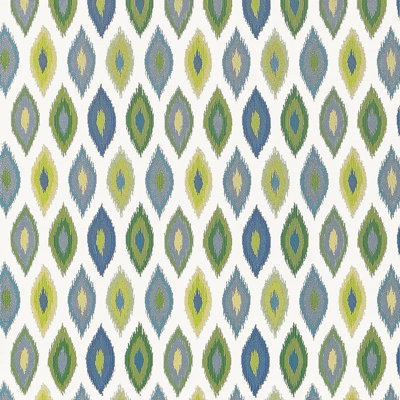 W81800 Thibaut Bermuda and Kiwi Fabric