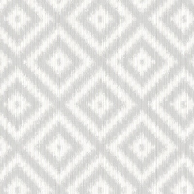 WBP10808-WT IKAT DIAMOND HARBOR GREY WINFIELD THYBONY Wallpaper