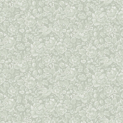 WDR1033-WT BIRDIE PALE LEAF WINFIELD THYBONY Wallpaper