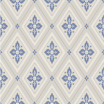 WDR2021-WT LILY CORNWALL BLUE WINFIELD THYBONY Wallpaper
