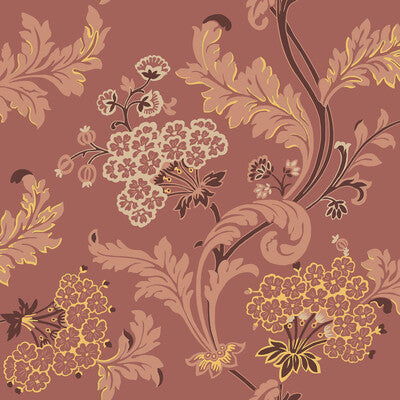 WDR2037-WT EMMA GEORGIAN RED WINFIELD THYBONY Wallpaper