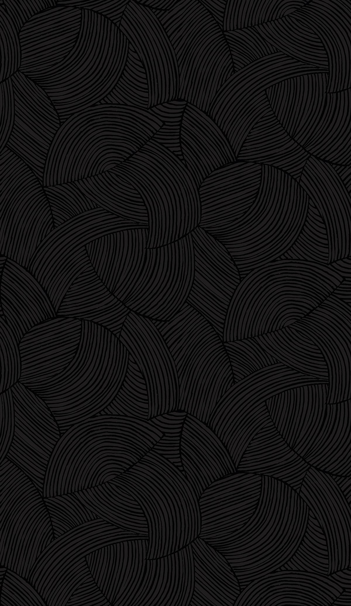 WH40410 Seabrook Designs Piano Wallpaper Symphony Geometric Metallic Black Ice