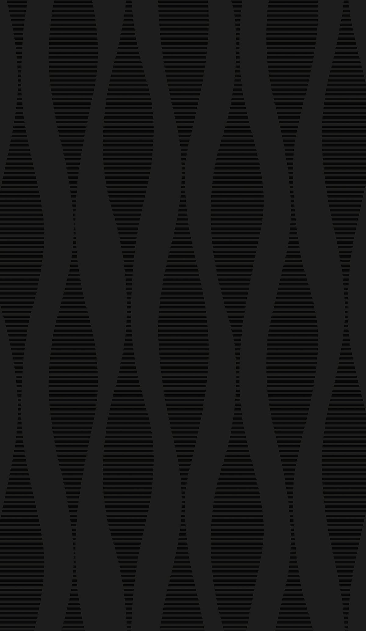 WH41200 Seabrook Designs Piano Wallpaper Harmony Ikat Waves Metallic Carbon