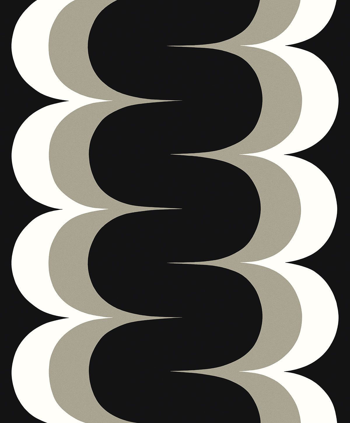WH42008 Seabrook Designs Piano Wallpaper Mandolin Geometric Stripe Onyx & Metallic Stone