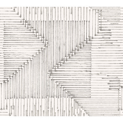WTP4001-WT WALKER WEAVE GREY ON GREY WINFIELD THYBONY Wallpaper