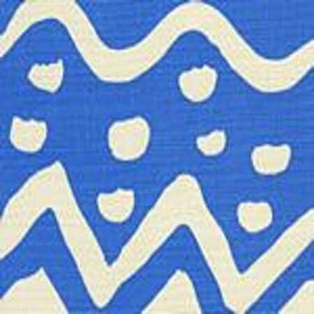 AC104-30 DEAUVILLE French Blue on Tint Quadrille Fabric