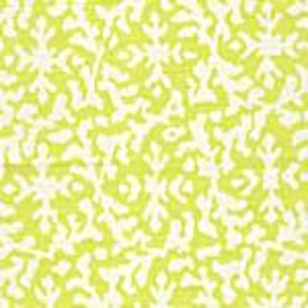 AC120-07 LAUREL REVERSE Pale Fern on White Quadrille Fabric