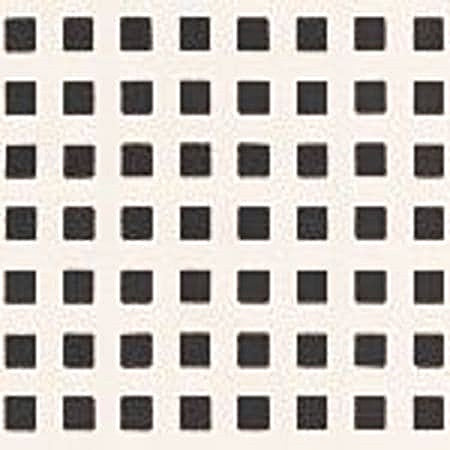 AC1220-01 CLIQUOT Black Squares on White Quadrille Fabric