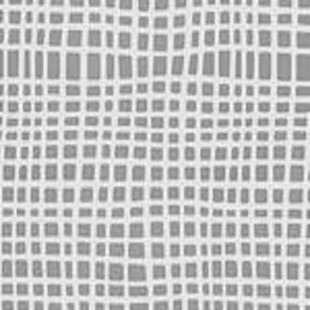 AC403-24 CRISS CROSS Dark Grey on White Quadrille Fabric