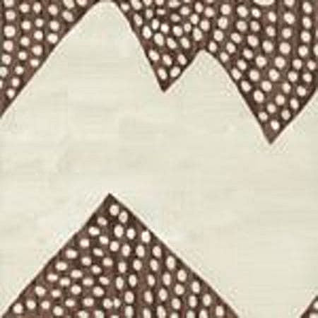 AC720-16 MOJAVE ZIG ZAG Brown on Tint Quadrille Fabric