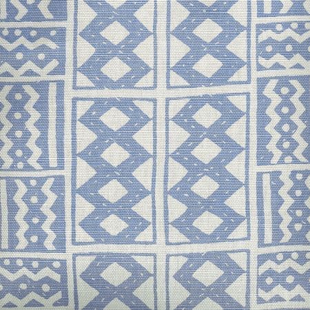 AC930-01 TIE DYE New Blue Quadrille Fabric