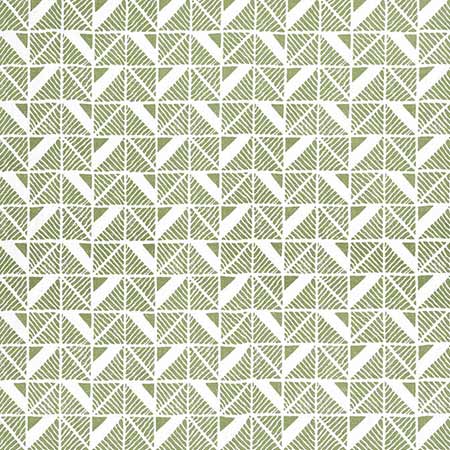 AF23117 BLOOMSBURY SQUARE Green Anna French Fabric
