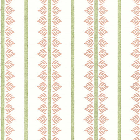 AT15100 FERN STRIPE Blush Anna French Wallpaper