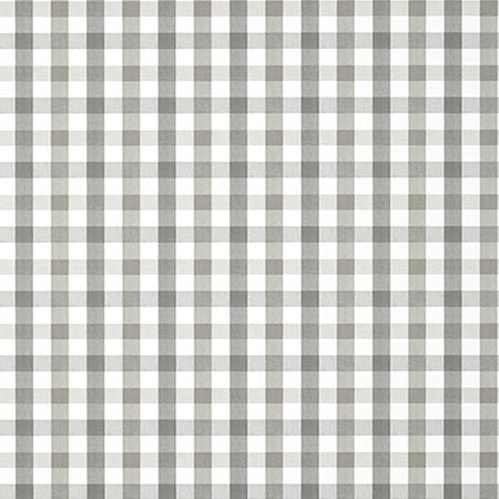 AT15152 SAYBROOK CHECK Grey Anna French Wallpaper