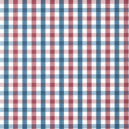 AT15153 SAYBROOK CHECK Red And Blue Anna French Wallpaper