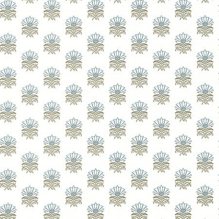 AT15159 MILFORD Spa Blue Anna French Wallpaper
