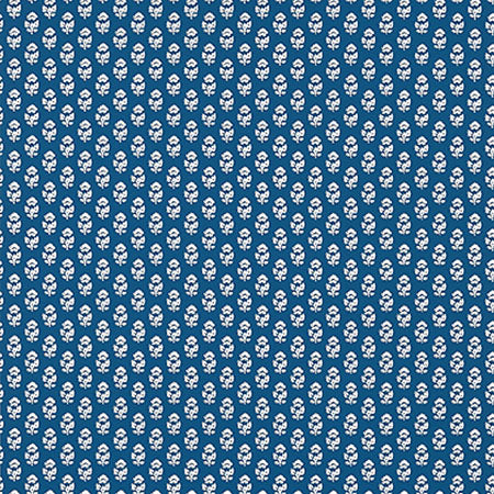 AT15163 JULIAN Navy Anna French Wallpaper