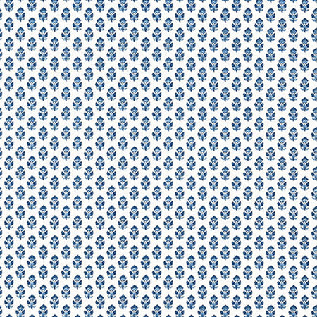 AT15165 JULIAN Blue Anna French Wallpaper