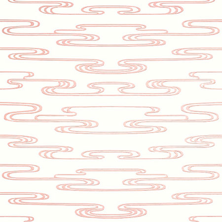 AT23154 CLOUDWATER Blush Anna French Wallpaper