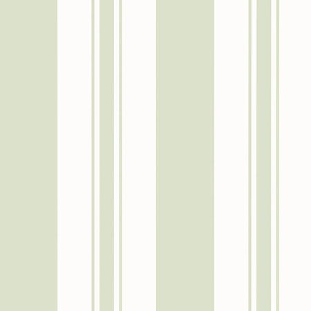 AT23169 KESWICK STRIPE Green Anna French Wallpaper