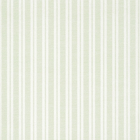 AT24595 RYLAND STRIPE Soft Green Anna French Wallpaper