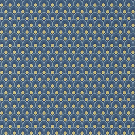 AT79156 SPENCER Metallic Copper On Charcoal Anna French Wallpaper