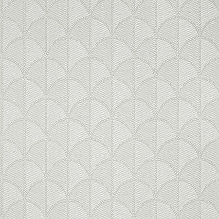 AT9686 SETON SCALLOP Grey Anna French Wallpaper