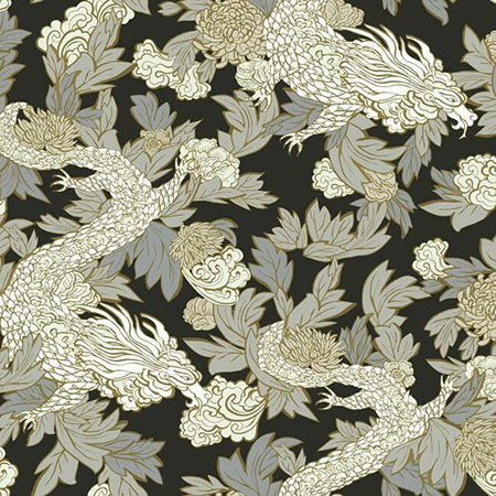 BW3801 Ming Dragon York Wallpaper