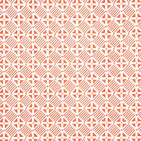 F916222 PLAZA Coral Thibaut Fabric
