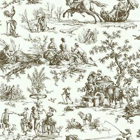 GR5921 SEASONS TOILE York Wallpaper