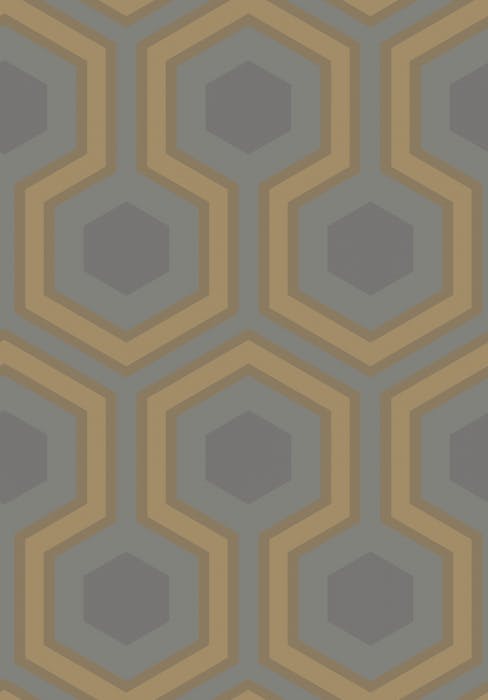 95/6033-CS HICKS GRAND Slate Bronze Cole & Son Wallpaper