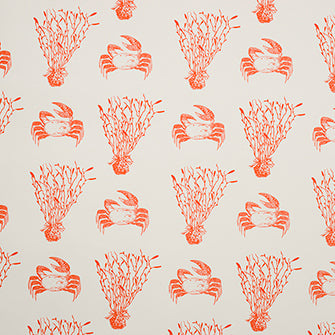 CRAB Coral Katie Ridder Wallpaper