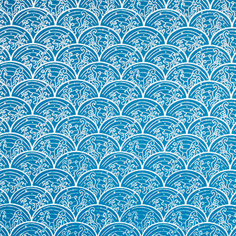 WAVE Peacock Katie Ridder Wallpaper