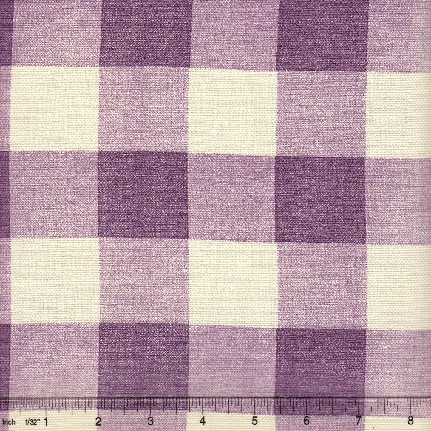302527F Hingham Plaid Lilac on Tint Quadrille Fabric