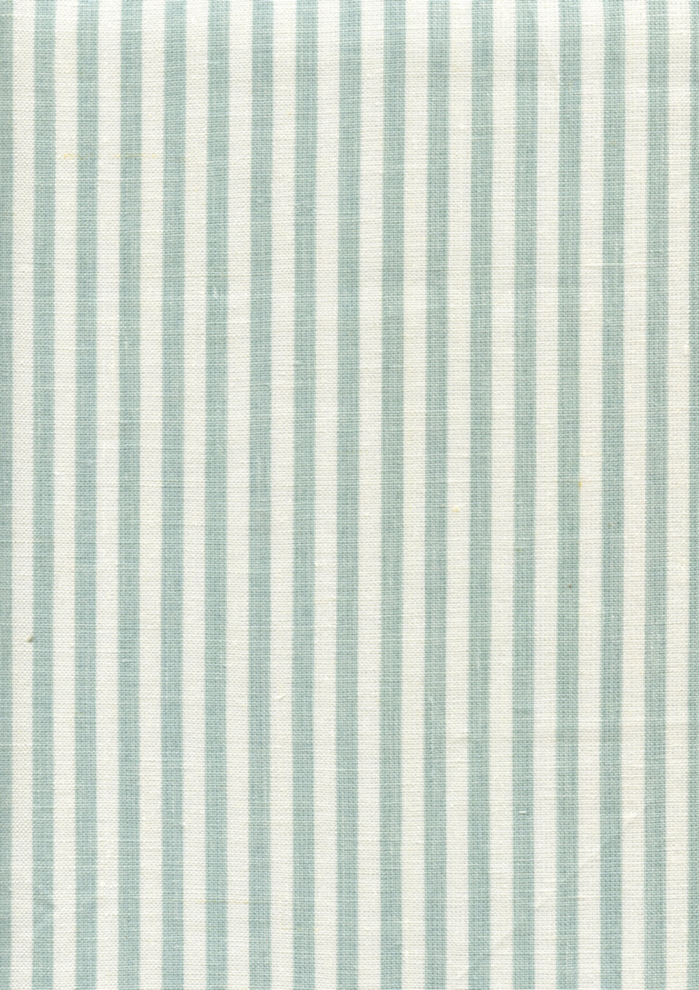 6930W-02 LULU STRIPE Aqua on White Linen Quadrille Fabric