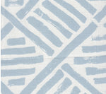 6750W-10 MACOCO II Baliblue on White Quadrille Fabric
