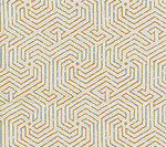 2510L-04 MAZE Camel II on Tint Quadrille Fabric