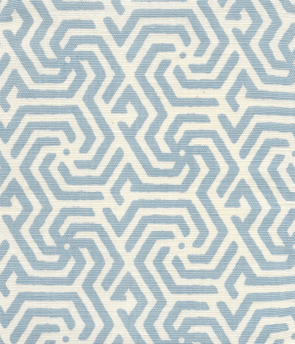 2525R-03 MAZE REVERSE ONE COLOR Windsor on Tint Quadrille Fabric
