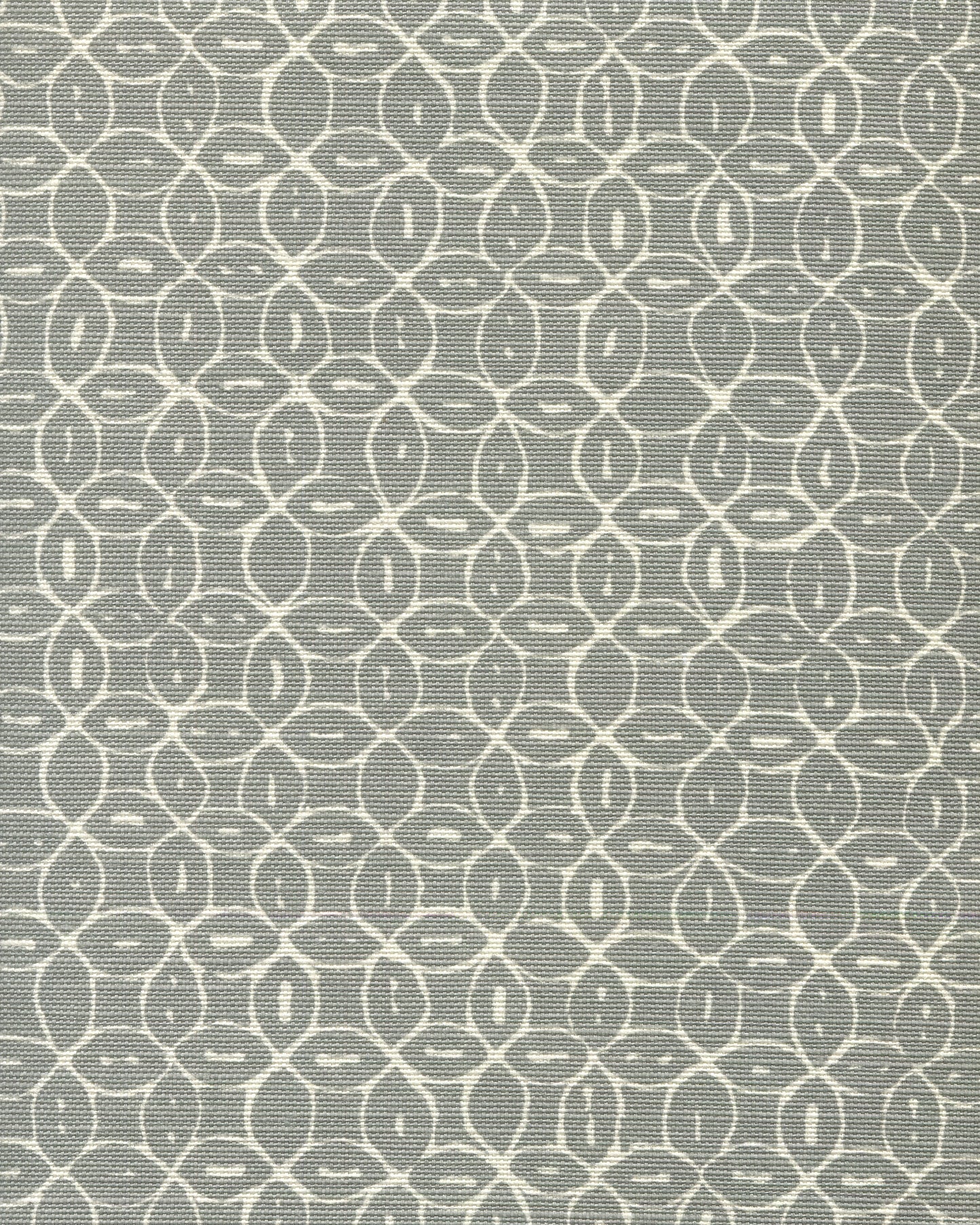 6455-31 MELONG BATIK REVERSE Grey on Tint Quadrille Fabric