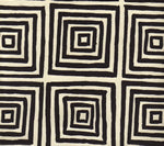 6170-25 ZIGGURAT Black on Tint Custom Only Quadrille Fabric