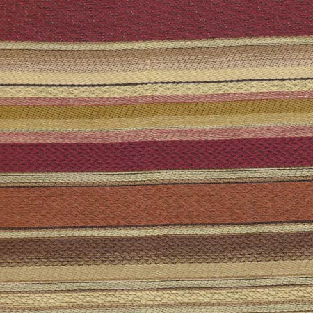 009372T Serape Mexicano Multi Burgundy with Gold Quadrille Fabric