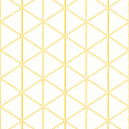 T10136 BOX KITE Yellow Thibaut Wallpaper