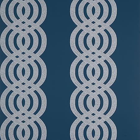 T10802 BRAID Navy Thibaut Wallpaper