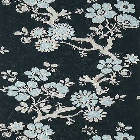 T10814 CLAUDETTE Charcoal Thibaut Wallpaper
