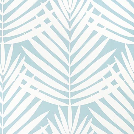 T13936 CROATIA Spa Blue Thibaut Wallpaper